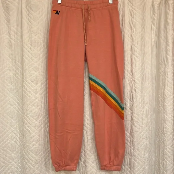 Aviator Nation Chevron Stripe Joggers - Picture 5 of 11